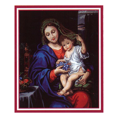 92096 Tapestry Baby Jesus & Mary