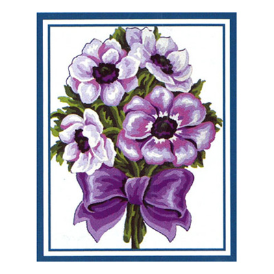 92224 Tapestry Bouquet Purple