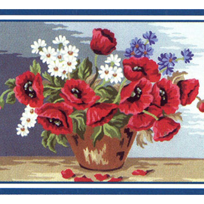 92232 Tapestry Flower Vase