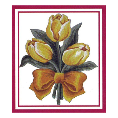 92335 Tapestry Flowers & Bow