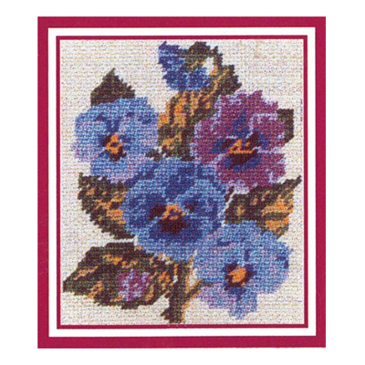 92341 Tapestry Pansy Flowers