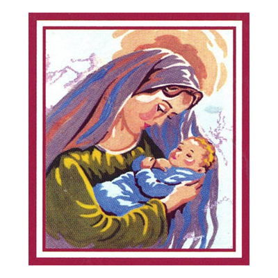 92353 Tapestry Mary & Baby Jesus
