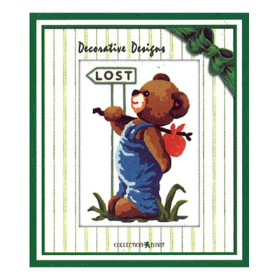 92440 Tapestry Kit Teddy Bear Lost 