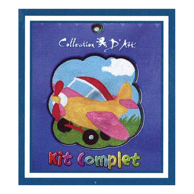 92454 Tapestry Kit Landed Plane Kids 