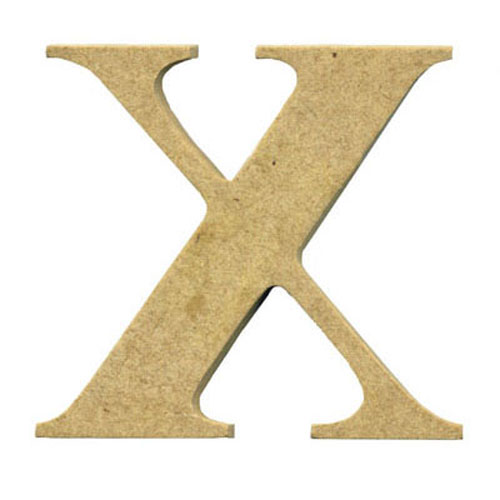 92539 Mdf Letter 170mm Symbol X