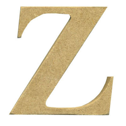 92541 Mdf Letter 170mm Symbol Z