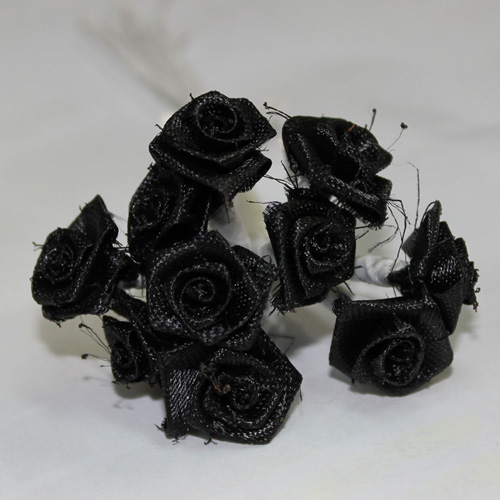 92569 Flower Small Single Black