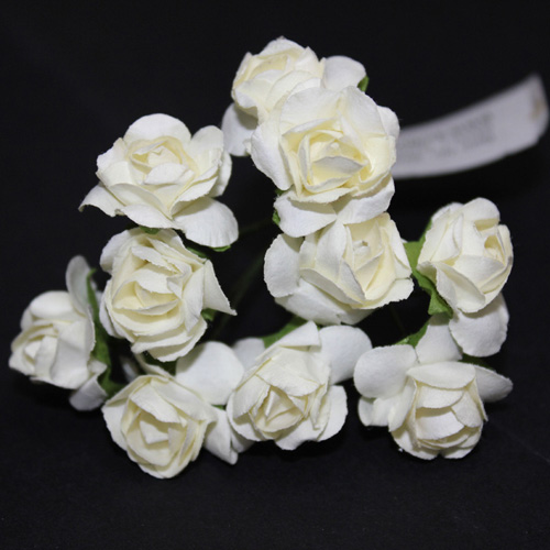 92583 Flower Rose Small Cream