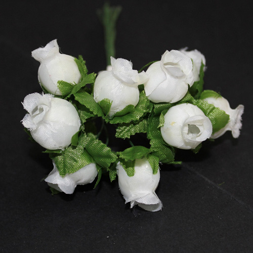 92590 Flower Amethyst Medium White