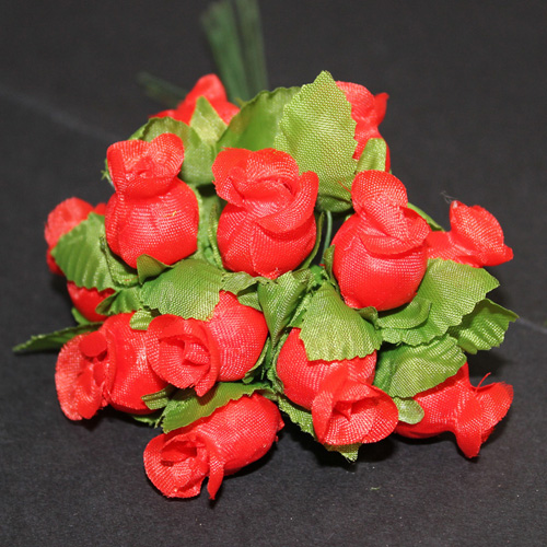 92592 Flower Amethyst Medium Atom Red