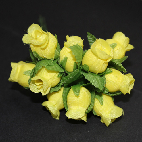 92597 Flower Amethyst Medium Yellow