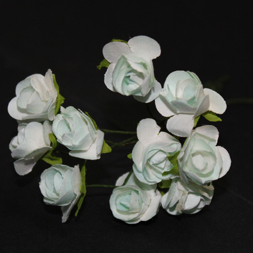 92629 Flower Mini Silver Grey