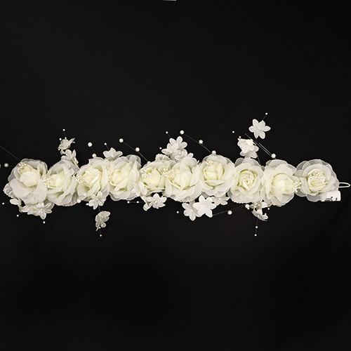 92642 Flower Stick 10 Pcs Cream