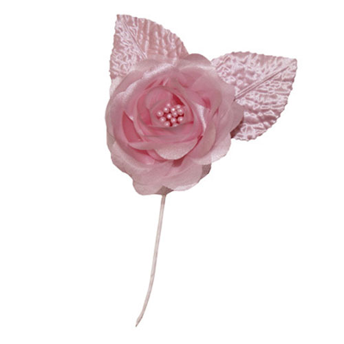 92671 Flower With Bead Extra Large Pink