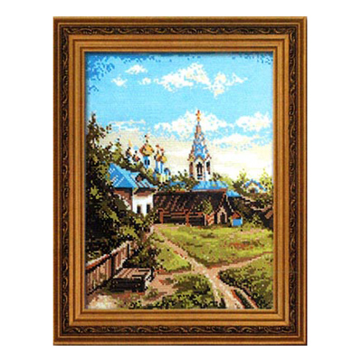 92720 Cross Stitch Kit Design 29cmx39cm City Landscape