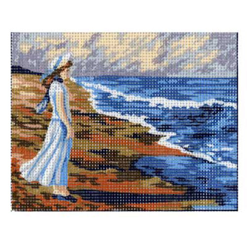 92928 Tapestry Lady By Sea