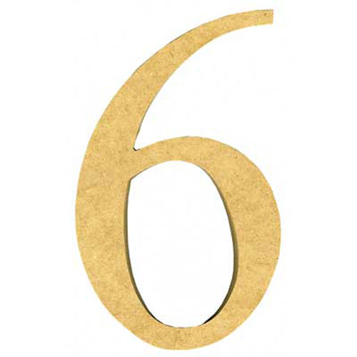 92975 Mdf Number 170mmx12mm Number 6