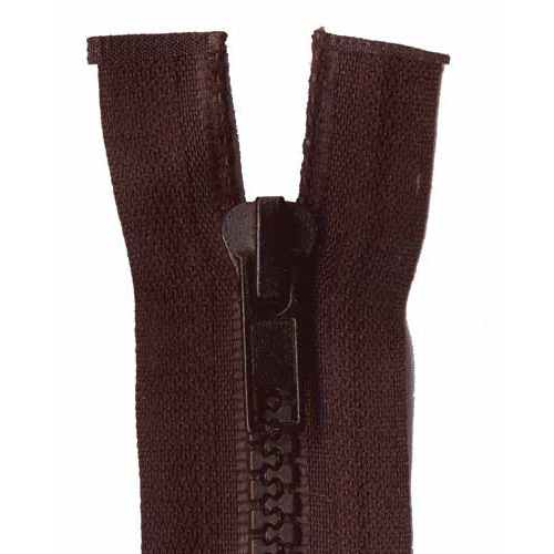 93015 Zip Open End 20cm Chocolate