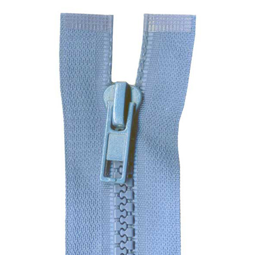 93187 Zip Open End 70cm Mid Blue