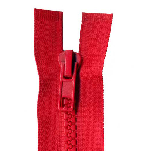 93219 Zip Open End 80cm Red