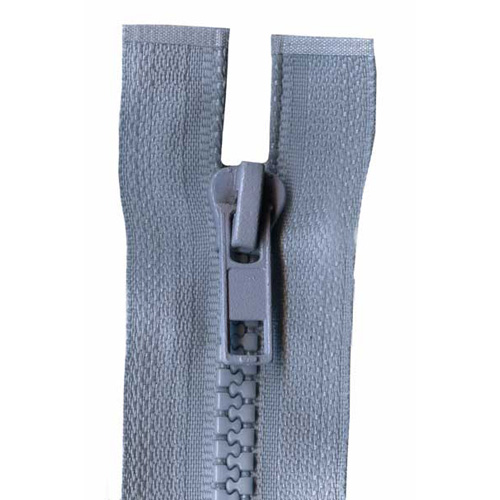 93232 Zip Open End 80cm School Grey