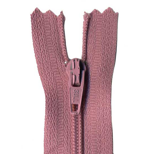 93269 Zip Dress 50cm Dusty Pink