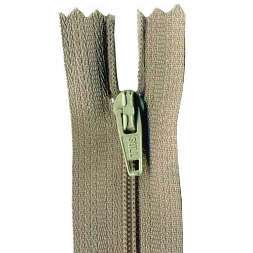 93298 Zip Dress 30cm Light Khaki