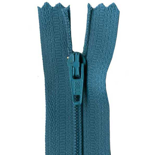 93302 Zip Dress 35cm Sea Blue