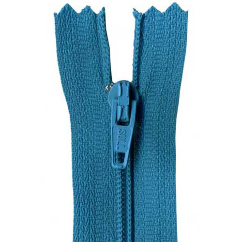 93303 Zip Dress 35cm Peacock