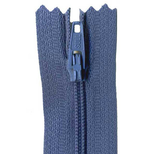 93306 Zip Dress 45cm Steel Blue