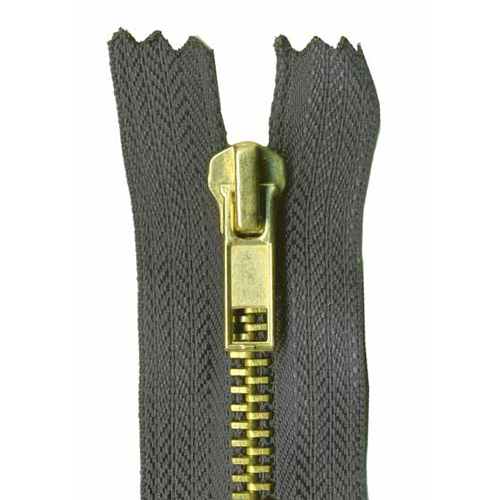 93340 Zip Jean 23cm Grey