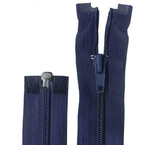 93351 Zip Open End 76cm True Navy