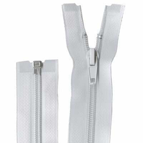 93354 Zip Open End 89cm White