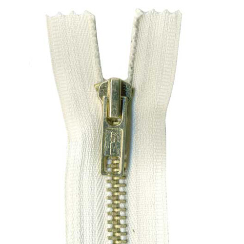 93365 Zip Jean 10cm White