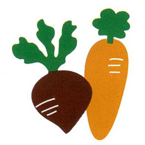 93556 Ezcut Standard Paper Die Carrot