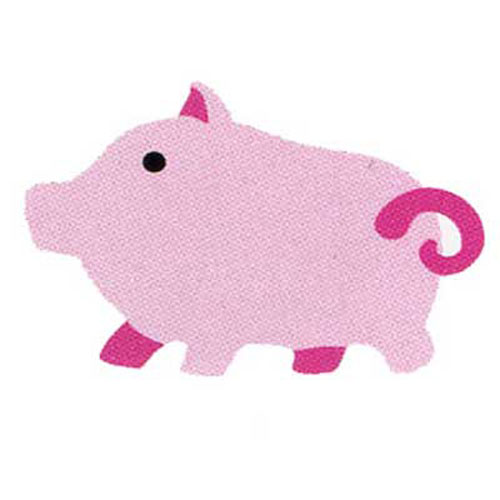 93573 Ezcut Standard Paper Die Pig