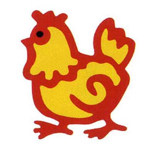 93608 Ezcut Standard Paper Die Chicken