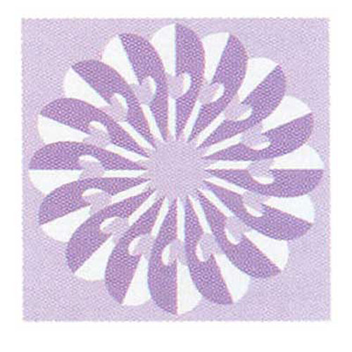 93637 Ezcut Standard Paper Die Cut & Fold Flower