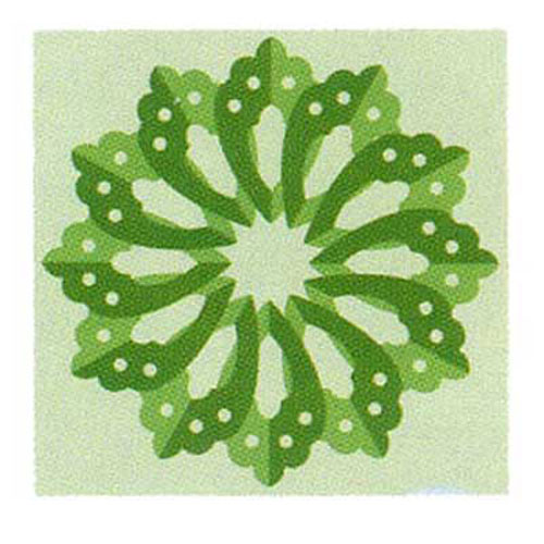 93639 Ezcut Standard Paper Die Cut & Fold Flower