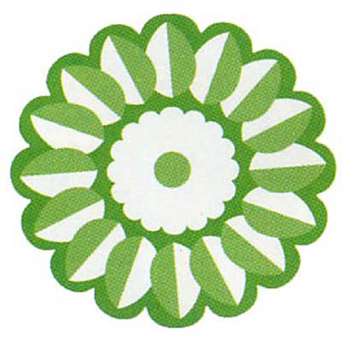 93640 Ezcut Standard Paper Die Cut & Fold Flower