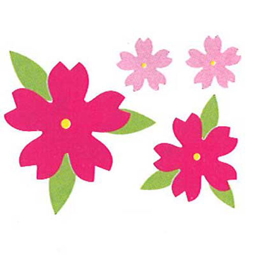 93668 Ezcut Standard Paper Die Flower