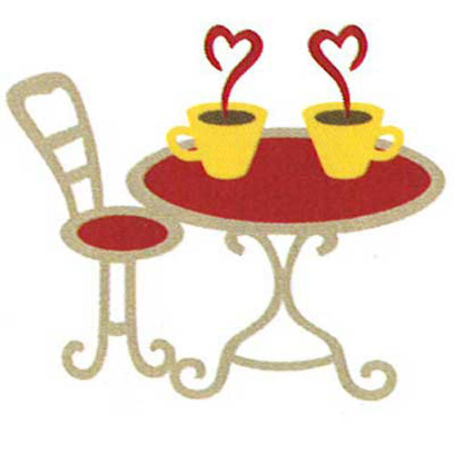 93672 Ezcut Standard Paper Die Table Chair