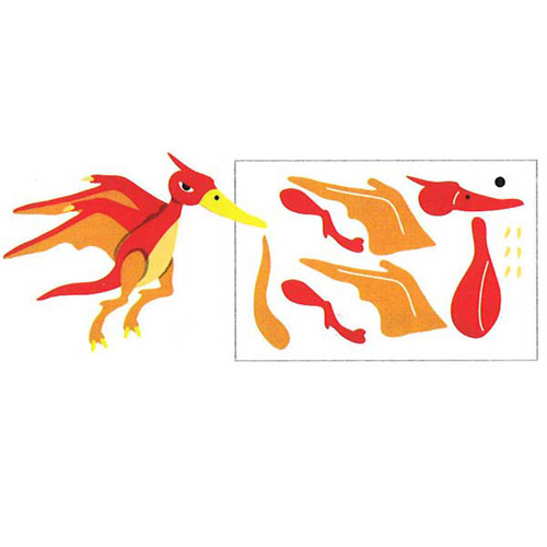 93689 Ezcut Standard Paper Die Pterosaur