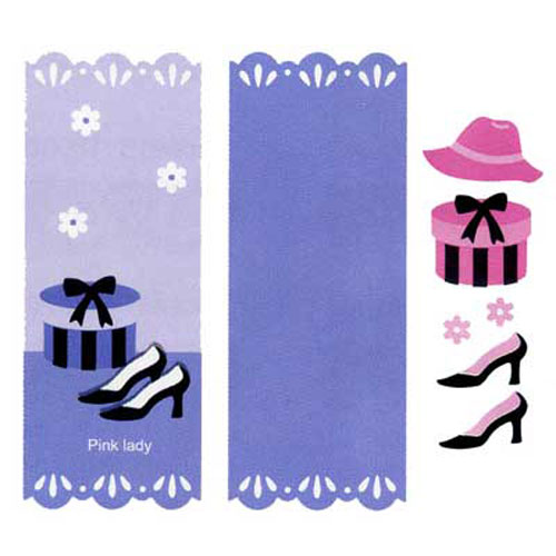 93709 Ezcut Standard Paper Die Box Shoes Bookmark