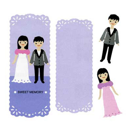 93712 Ezcut Die65x155mm Paperdoll