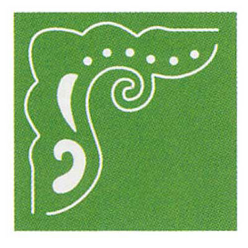 93757 Ezcut Thick Paper Die Boarder Corner