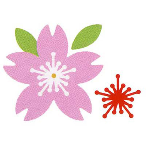 93761 Ezcut Thick Paper Die Blossoms