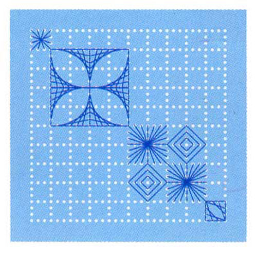 93780 Ezcut Embroidery Die Corners