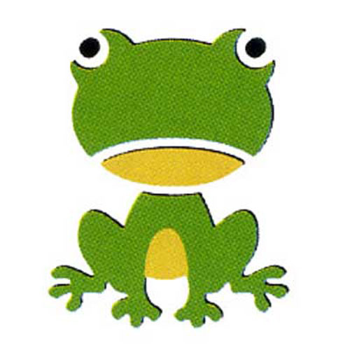 93790 Ezcut Double Embossing Plate Frog