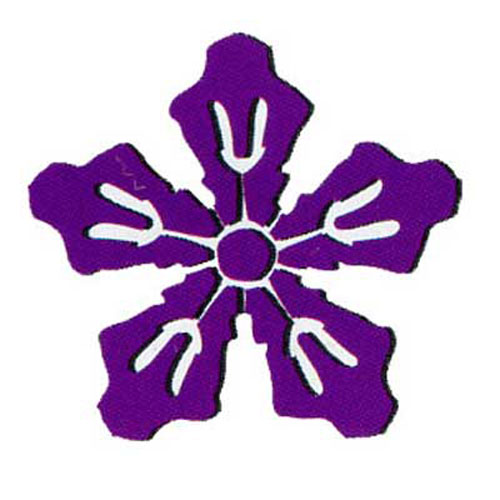 93809 Ezcut Embossing Plate Snowbead Flake